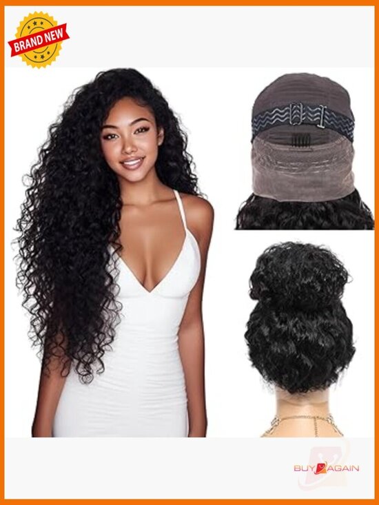 250 Density HD Lace Water Wave Human Hair Wig